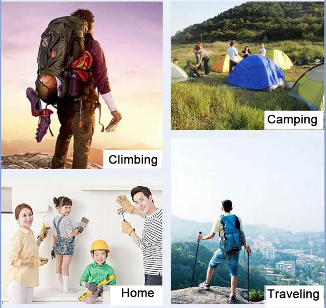 YUSHOW Kids Winter Fleece Lined Waterproof Hiking Pants
