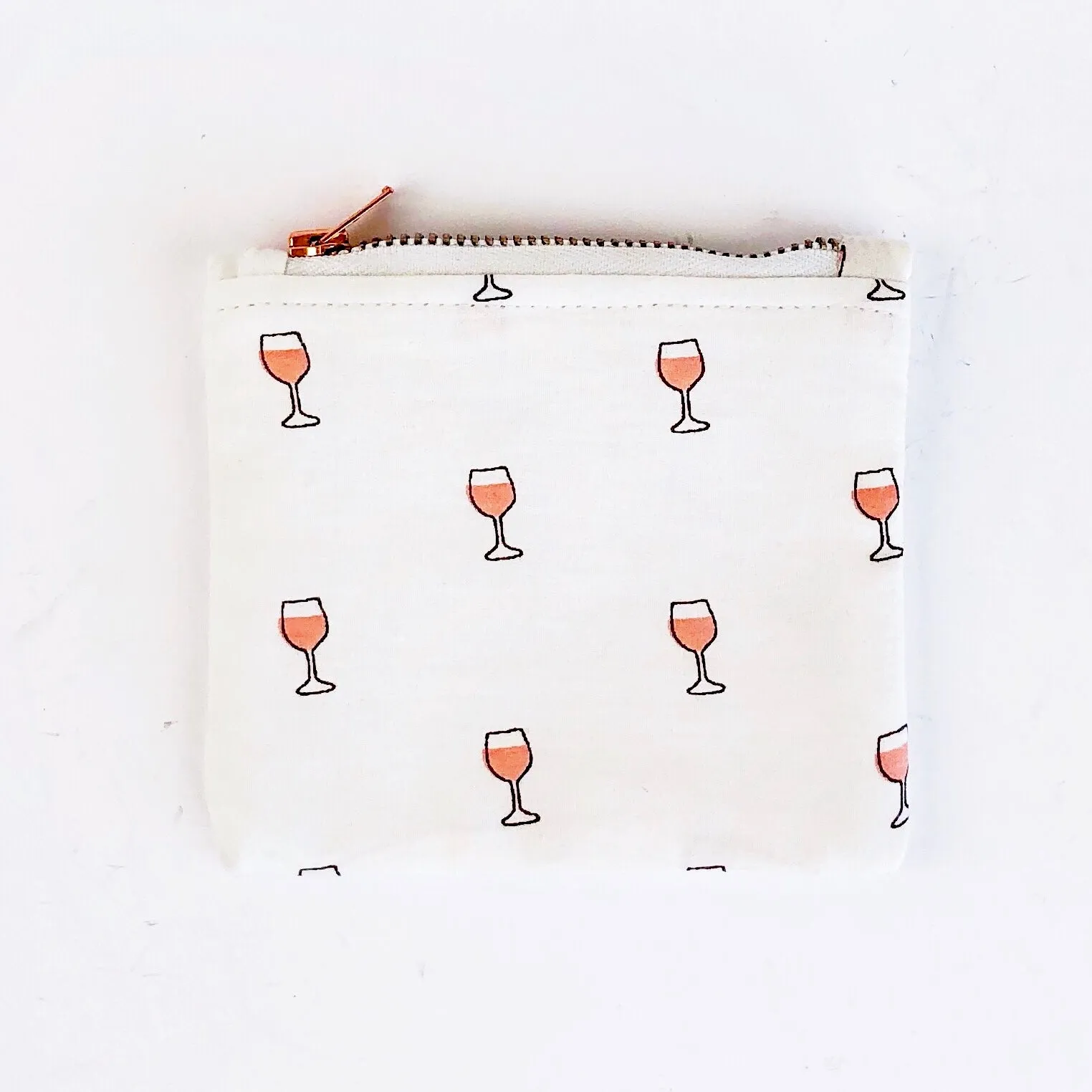 Zipper Pouch - Rosé The Day Away